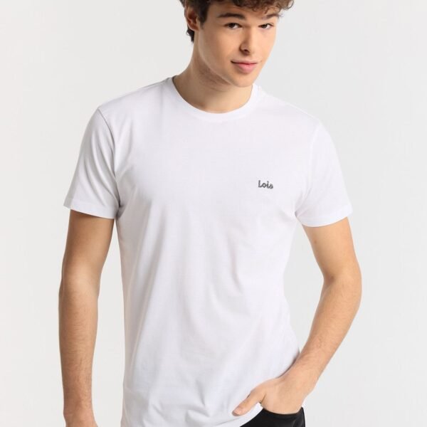 Camiseta básica Lois blanca