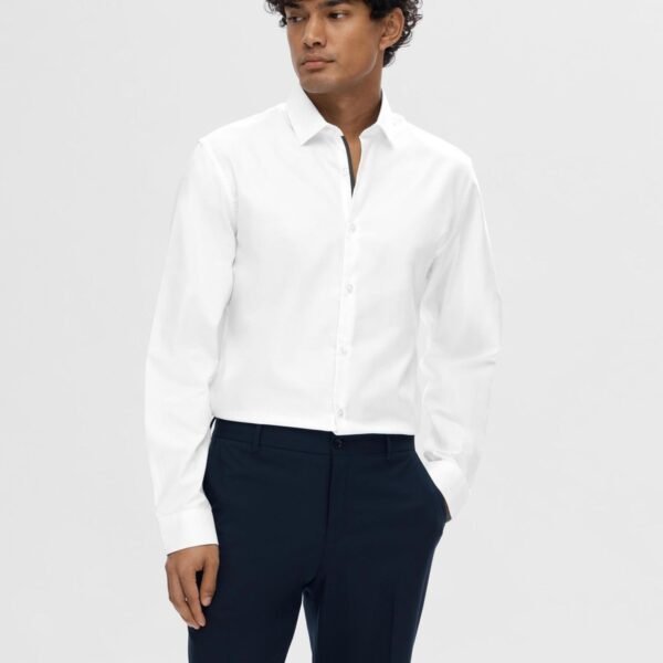 Camisa Mark Blanca Selected