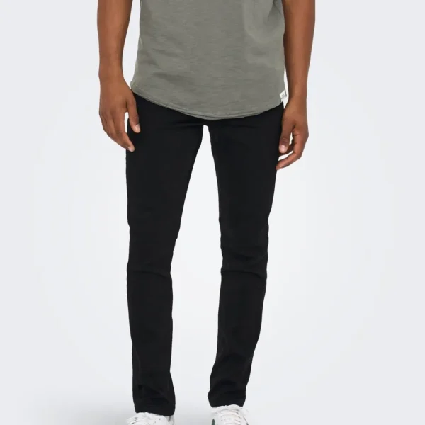 Jeans Loom Slim Negro Only&Sons