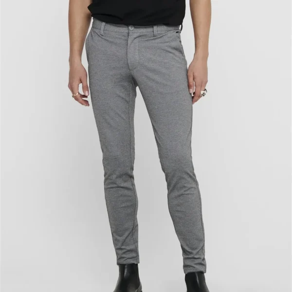 Chino Mark Gris Only&Sons