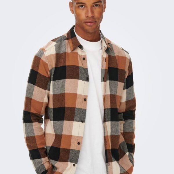 Camisa Gudmund Slim Cuadros Only&Sons