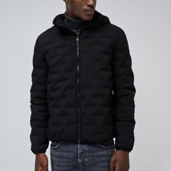Bomber Puffy Negra Salsa