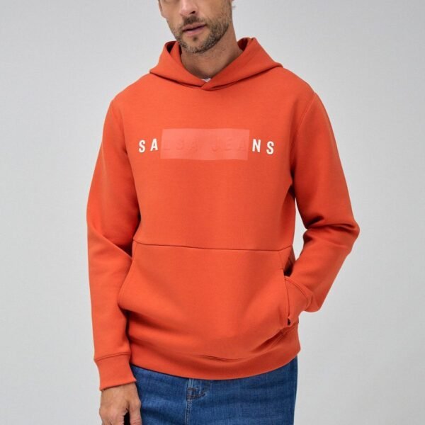 Sudadera Capucha Neopreno Naranja Salsa