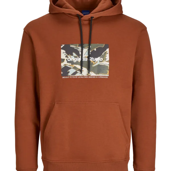 Sudadera Vesterbro Capucha Teja Jack and Jones