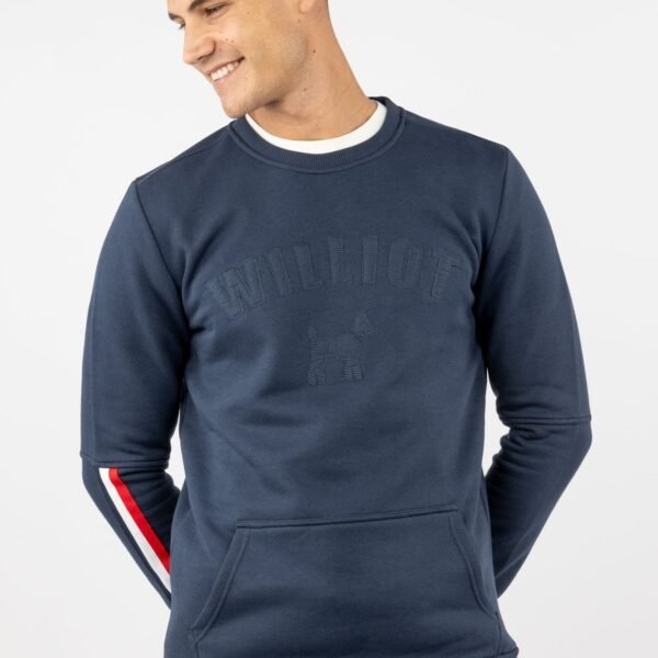 Sudadera Logo Parche Marino Williot
