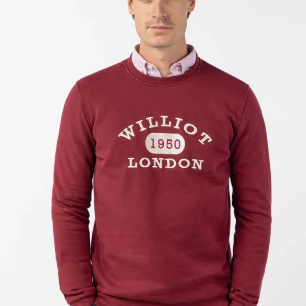Sudadera London Burdeos Williot