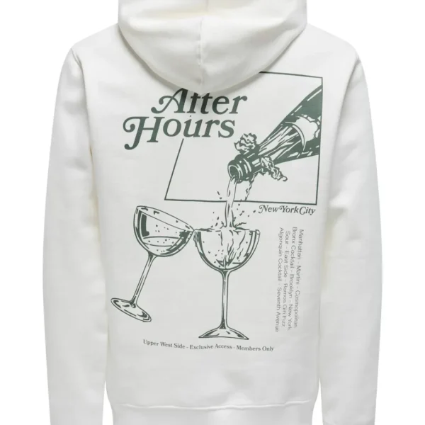 Sudadera Bernie Blanca Only and Sons