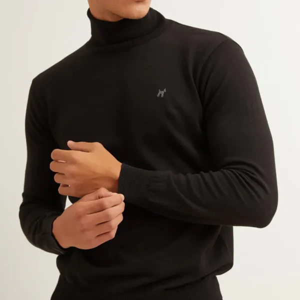 Jersey Cuello Vuelto Negro Williot