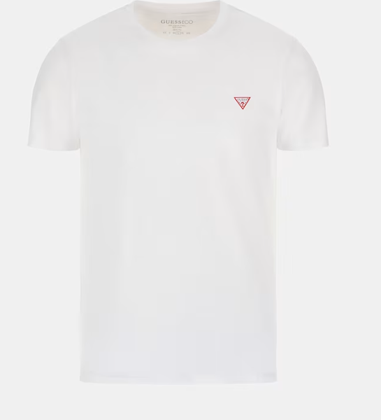 Camiseta Básica Slim Blanca Guess