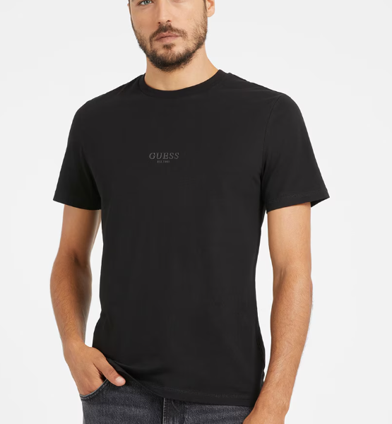 Camiseta Aidy Slim Negra Guess