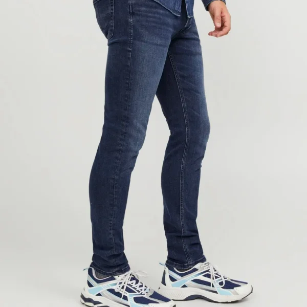 Jeans Jiliam Oscuro Desgastado L/32 Jack&Jones