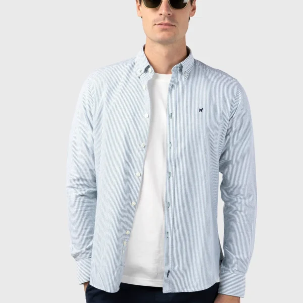 Camisa Raya Oxford Verde Williot