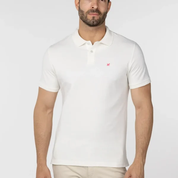 Polo Liso Blanco Williot