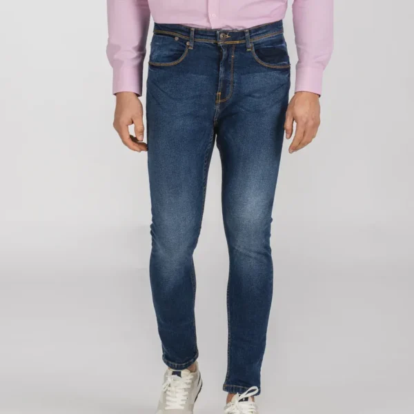 Jeans Skinny Oscuro Celopman