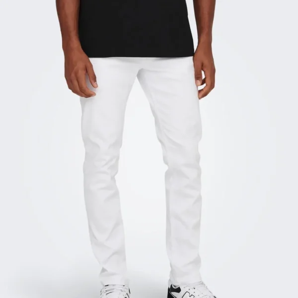 Jeans Loom Slim Blanco Only&Sons