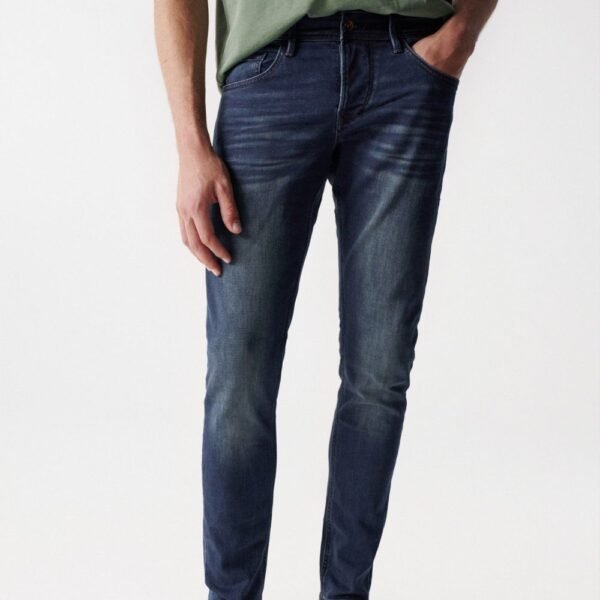 Pantalón Skinny Oscuro Salsa