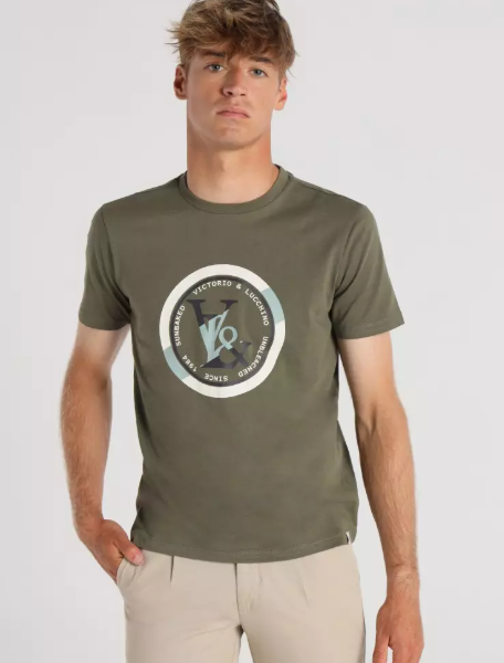 Camiseta Gráfica Logo kakhi VyL