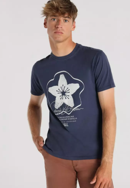 Camiseta Azahar Azul VyL