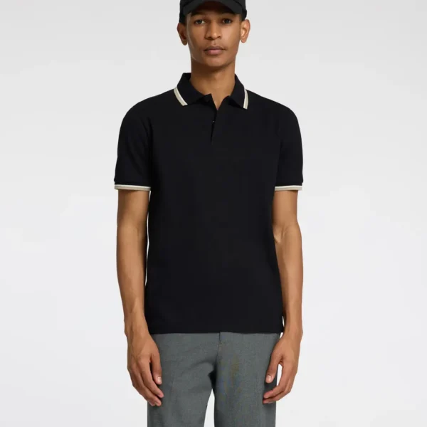 Polo Slim Atlas Negro Selected