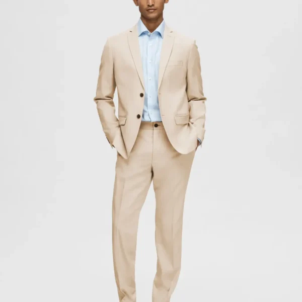 Americana Traje Cedrid Beige Selected