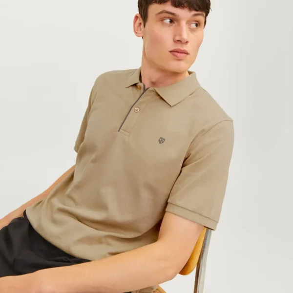 Polo BlaSainz Beige Jack and Jones