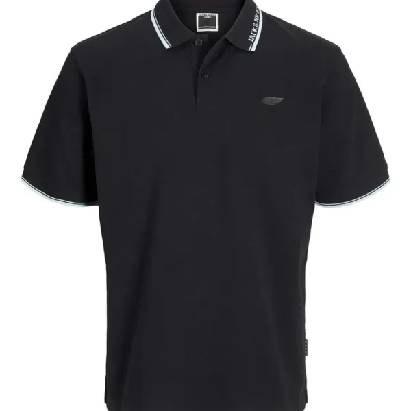 Polo Pacer Negro Jack and Jones