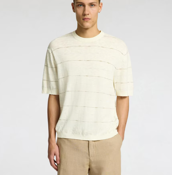 Jersey m/c Berg Beige Selected