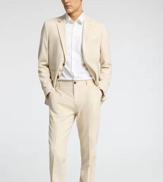 Pantalón Traje Neil Beige Selected