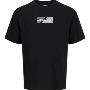 Camiseta Graphic Negra Jack and Jones