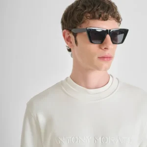 Sudadera Estampado Blanca Morato