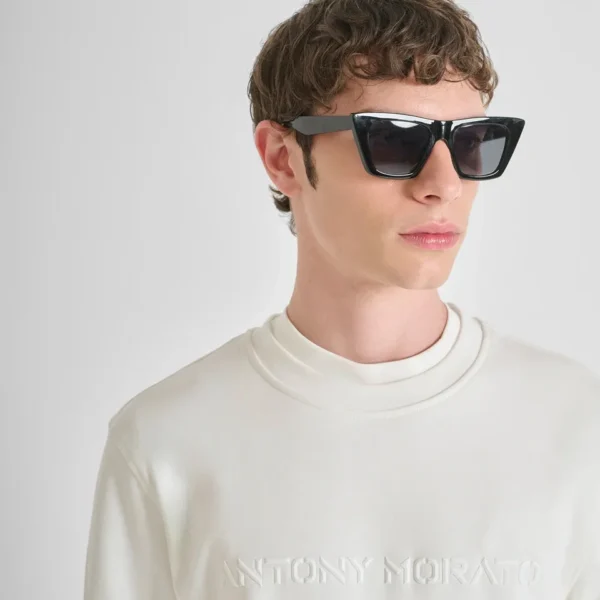 Sudadera Estampado Blanca Morato