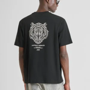 Camiseta Oversize Tigre Espalda Negra Morato