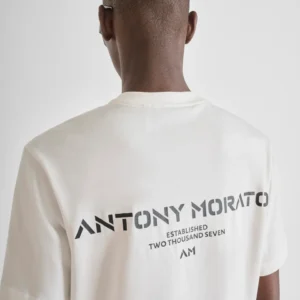 Camiseta Oversize Logo Espalda Blanca Morato