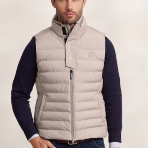 Chaleco Acolchado Beige La Garrocha