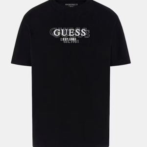 Camiseta Logo Tee Negra Guess