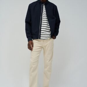 Chaqueta Bomber Marino Salsa