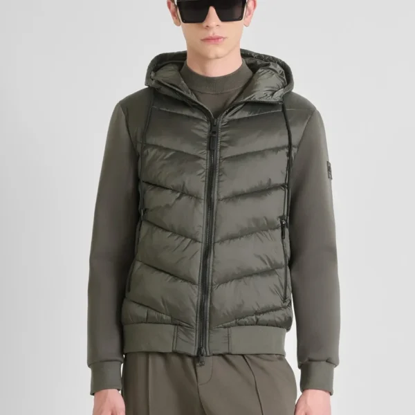 Pluma Slim Fit Nylon Kakhi y Mangas Neopreno Morato