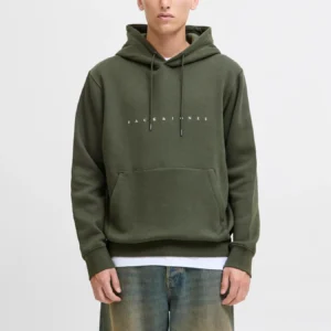 Sudadera Star Verde Jack and Jones