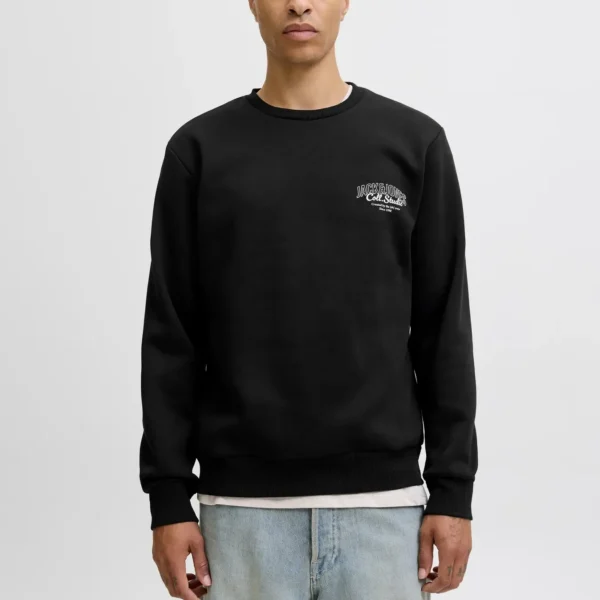 Sudadera Makoto Negra Jack and Jones