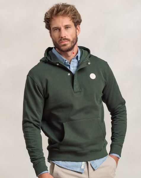 Sudadera MC y Capucha Verde La Garrocha