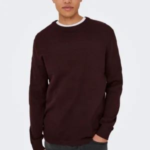 Jersey Malik Burdeos Only and Sons