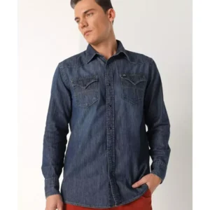 Camisa Denim Oscura Lois