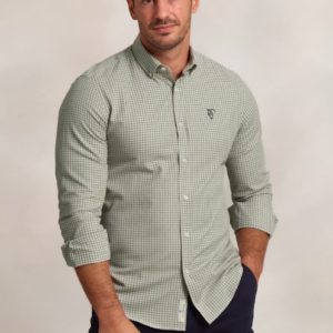 Camisa Vichy Salvia La Garrocha