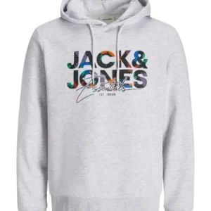 Sudadera Geplas Gris Jaspeado Jack and Jones