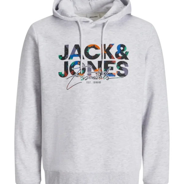 Sudadera Geplas Gris Jaspeado Jack and Jones
