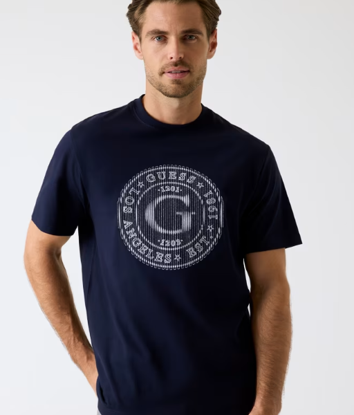 Camiseta Big Logo Marino Guess