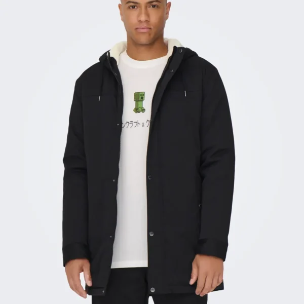 Parka Alexander Negra Only and Sons