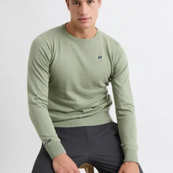 Jersey Cuello Redondo verde Williot