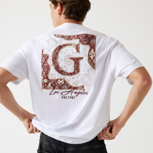 Camiseta Paisley Blanca Guess