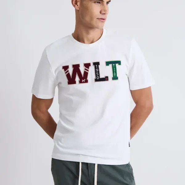 Camiseta Wlt Logo Blanco Williot